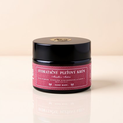 Hydratačný pleťový krém Mandľa a Malina 50ml