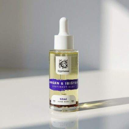 Pletové sérum Arganový olej a Ibištek 50ml